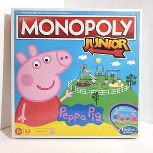 Monopoly Junior Peppa Pig JUEGO DE MESA EN ESPAÑOL